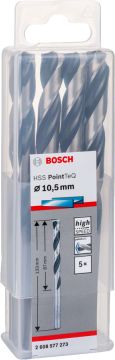 Bosch - HSS-PointeQ Metal Matkap Ucu 10,5 mm 5'li