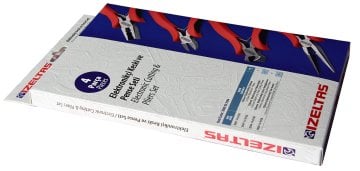 İZELTAŞ 3560 00 2104 Elektronikçi Keski ve Pense Seti - 4 Parça