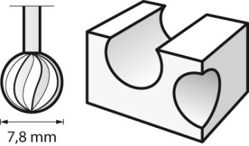 DREMEL Yüksek Devirli Kesici 7,8mm 114