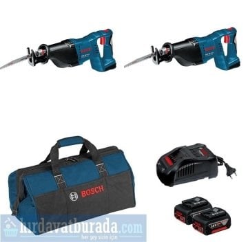 BOSCH GSA 18 V-LI Akülü Panter Testere (2 li Set)