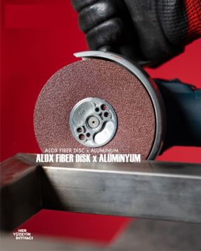 Atlas 180*22mm 50 Kum Fiber Disk Zımpara