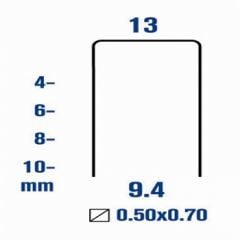 Delta Zımba Teli 13/8 Çakma 5000′li 300