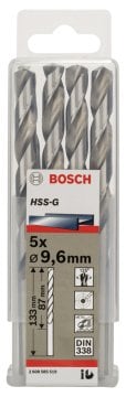 Bosch - HSS-G Metal Matkap Ucu 9,6*133 mm 5'li Paket