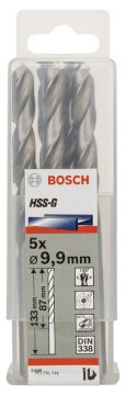 Bosch - HSS-G Metal Matkap Ucu 9,9*133 mm 5'li Paket