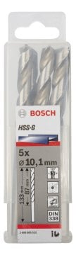 Bosch - HSS-G Metal Matkap Ucu 10,1*133 mm 5'li Paket