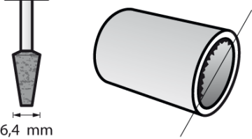 DREMEL Alüminyum Oksit Taşlama Taşları 953