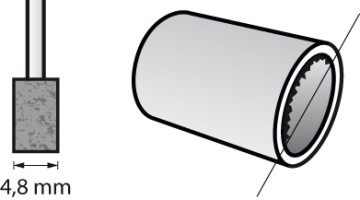 DREMEL Alüminyum Oksit Taşlama Taşları 8153