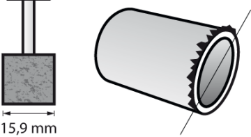 DREMEL Alüminyum Oksit Taşlama Taşları 8193