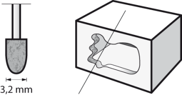 DREMEL Silikon Karpit Taşlama Taşları 83322