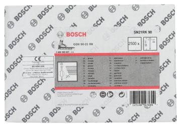 Bosch - GSN 90-21DK Çivi  90mm 2500lü Düz Parlak