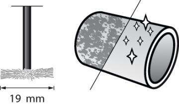 DREMEL Paslanmaz Çelik Tel Fırçalar 530