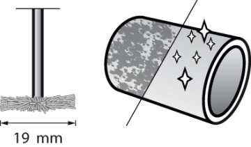 DREMEL Pirinç Fırçalar 535