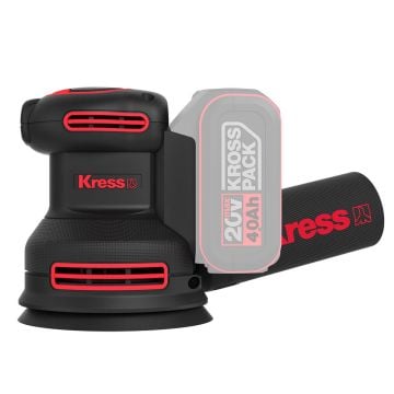 Kress KUD20.9 20Volt 125mm Kömürsüz Profesyonel Devir Ayarlı Eksantrik Zımpara (Akü Dahil Değildir)