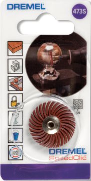 DREMEL SpeedClic Detay Aşındırıcı Fırça 220 Kum 473S