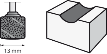 DREMEL Bant Zımpara 13mm 120 Kum 432