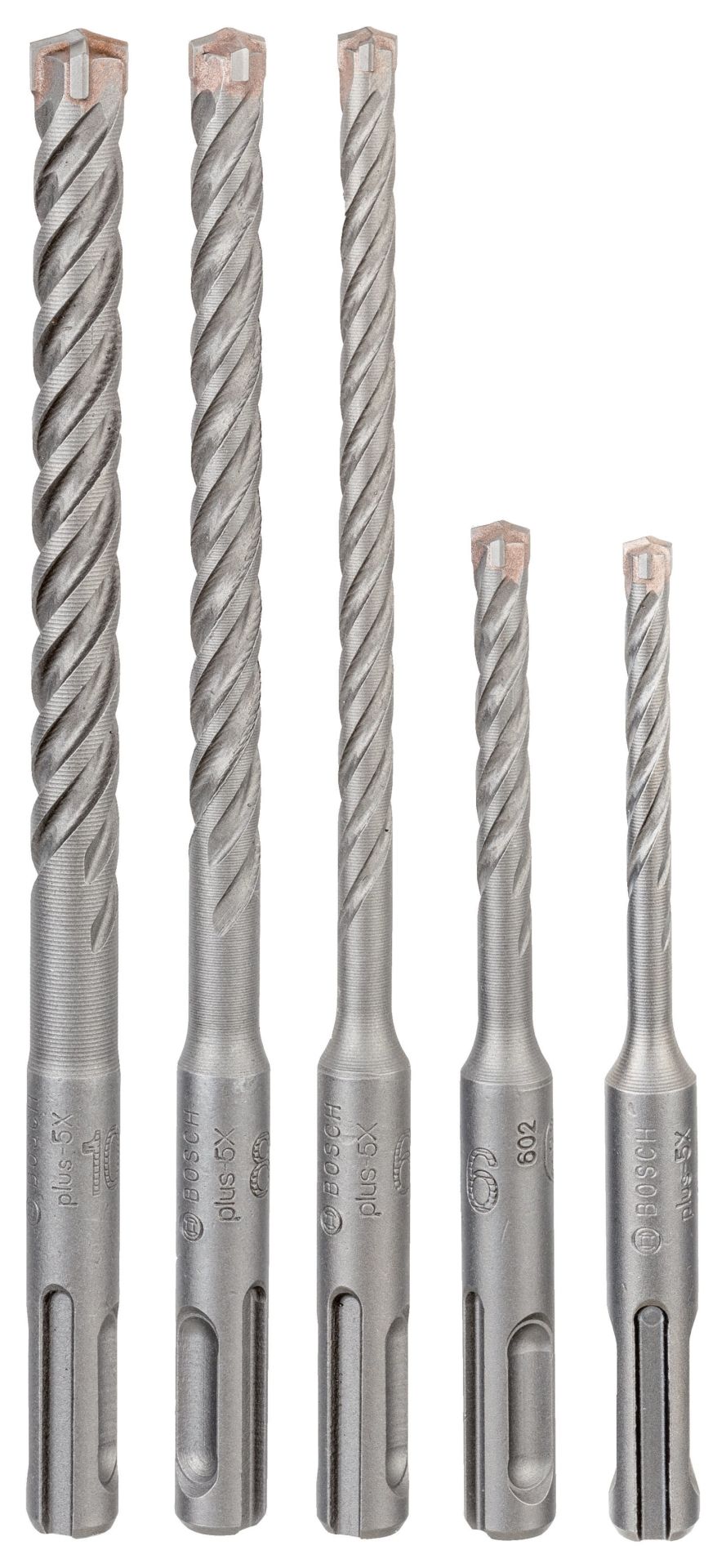 Bosch - SDS plus-5X Serisi Kırıcı Delici Matkap Ucu 5 Parça Set (5,6 x 110 mm, 6,8,10 x 160 mm)