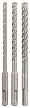 Bosch - SDS plus-5X Serisi Kırıcı Delici Matkap Ucu 3 Parça Set ( 6,8,10 x 160 mm)