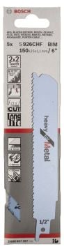 Bosch - Heavy Serisi Metal için Panter Testere Bıçağı S 926 CHF - 5'li