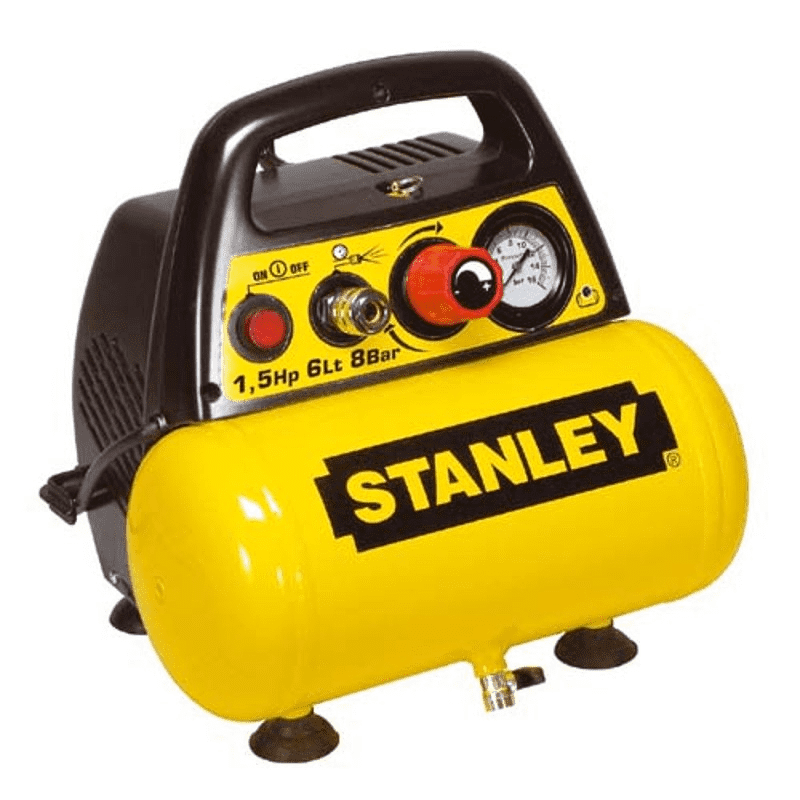 Stanley Dn200/8/6 6 Lt. 1.5 Hp Yağsız Hava Kompresörü