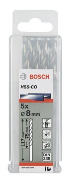 Bosch - HSS-Co Metal Matkap Ucu 9,8*133 mm 5'li Paket