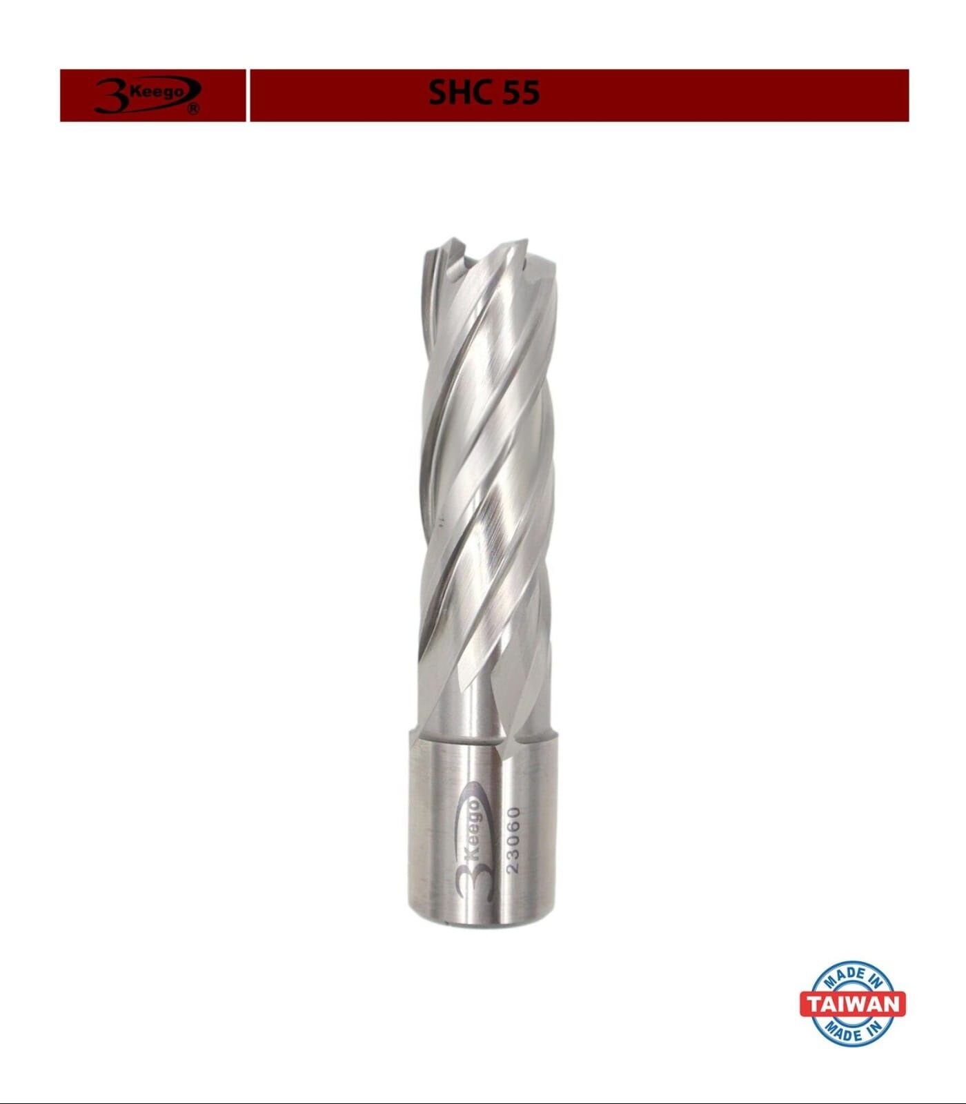 3KEEGO 31mm-40mm Aralığı KBL Manyetik Matkap Ucları - Delme Derinliği 55mm