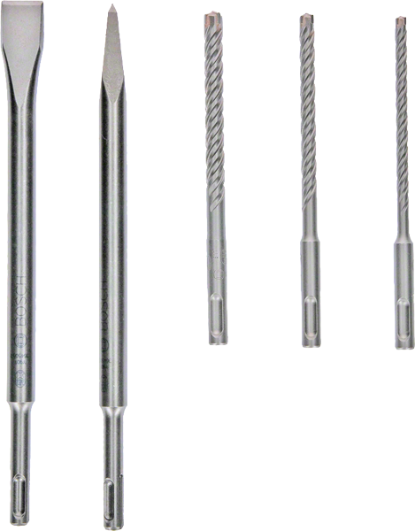 Bosch SDS-Plus Uç ve Keski Seti 5 Parça