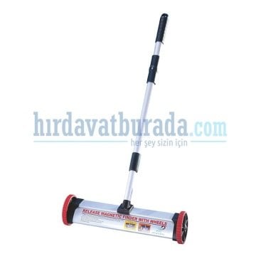 Manyetik Tekerlekli Metal Toplayıcı Mıknatıs (Topla Bırak)