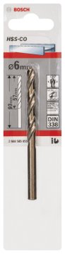 Bosch - HSS-Co Metal Matkap Ucu 6*93 mm 1'li Paket