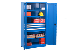 3 Çekmeceli 5 Raflı Malzeme Dolabı