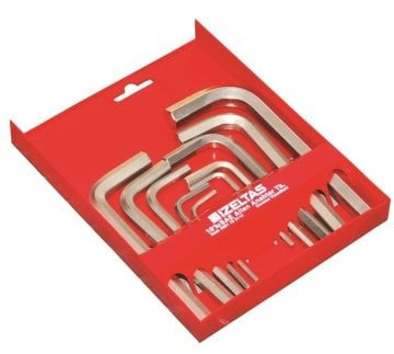 İZELTAŞ 4901 Allen Anahtar Takımı Altı Köşe (SAE)