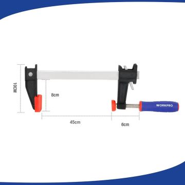 WORKPRO WP232032 45cm Döküm Profesyonel Marangoz İşkence