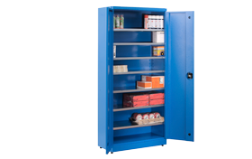 7 Seyyar Raflı Malzeme Dolabı