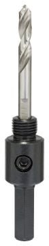 Bosch - Altıgen Şaftlı 14-30 mm Pançlar İçin Adaptör, Anahtar Ağzı 9,52 mm