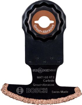Bosch - Starlock Max - MATI 68 RT3 - Karpit RIFF Zımpara Uçlu Segman Testere Bıçağı 30 Kum Kalınlığı 1'li