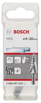 Bosch - HSS 9 Kademeli Matkap Ucu 4-20 mm