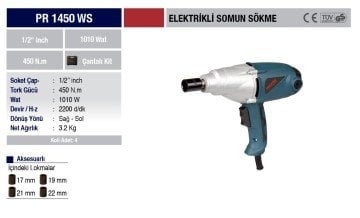 Proter PR-1450 WS Somun Sökme Makinası
