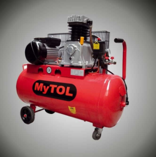MYTOL 100 Lt Kasnaklı Kompresör BH65-100