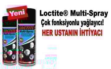 Loctıte Multi-Spray 400 Ml Çok Amaçlı Yağlayıcı - Pas Sökücü