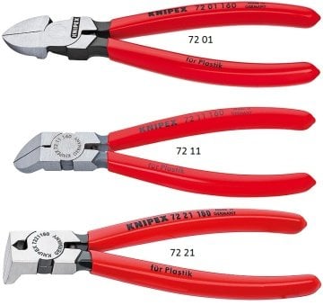 Knipex 72 Plastik Yan Keski