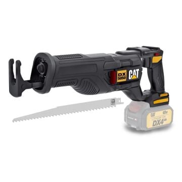 CAT DX5050B 18Volt Kömürsüz Profesyonel Tilki Kuyruğu Testere (Akü Dahil Değildir)