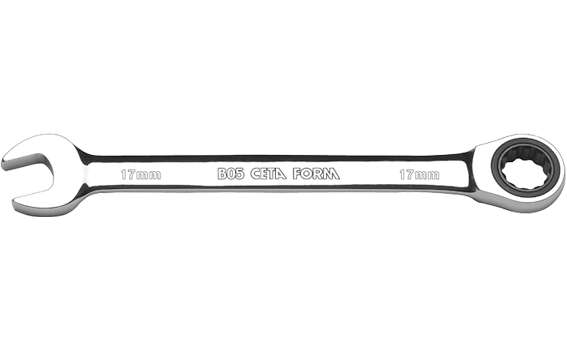 Ceta Form B05 C-GEAR Cırcırlı Kombine Anahtar