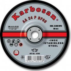 Karbosan 180*6.4*22 Inox Taşlama Taşı AA 24P BF80