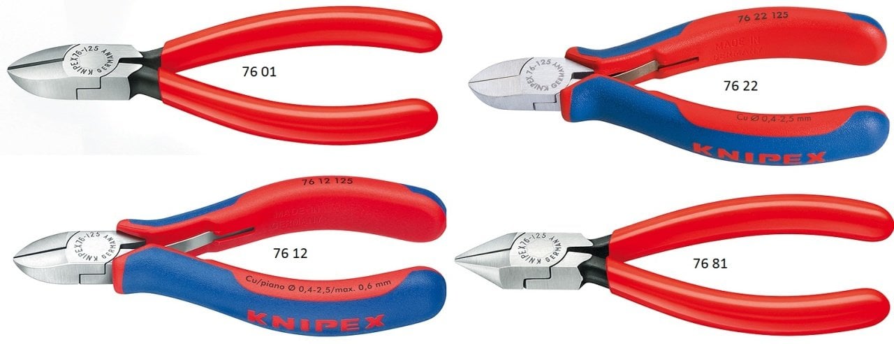 Knipex 76 Elektronikçi Yan Keski