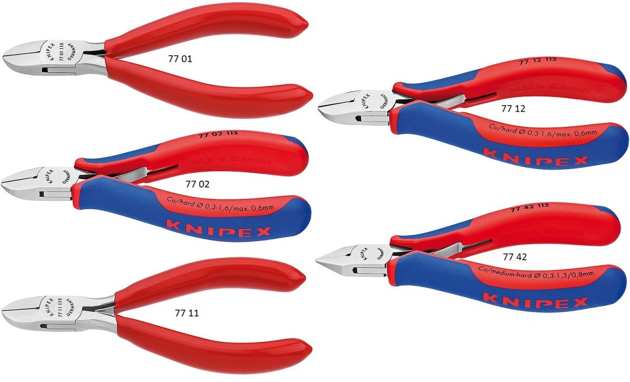 Knipex 77 Elektronikçi Yan Keski