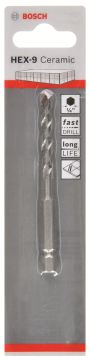 Bosch - Altıgen Şaftlı, HEX-9 Serisi Seramik için Matkap Ucu 5,5*90 mm