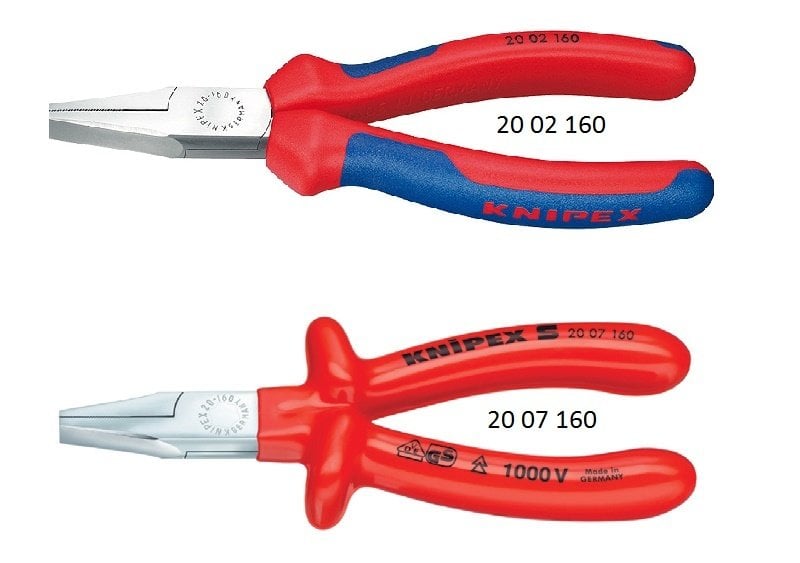 Knipex 20 Yassı Ağız Kargaburun