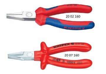 Knipex 20 Yassı Ağız Kargaburun