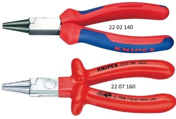 Knipex 22 Yuvarlak Uçlu Kargaburun