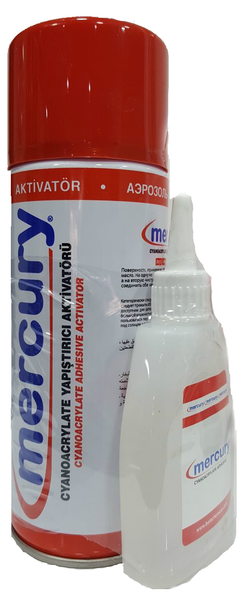 Mercury Hızlı Yapıştırıcı 400ml+100ml Hızlı-Co